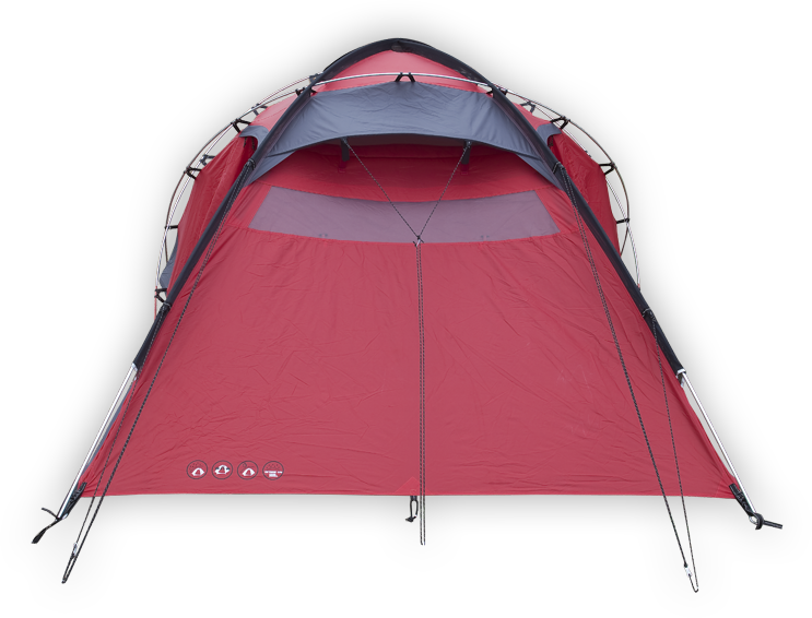Husky Extreme Felen 2-3 tenda, rosso