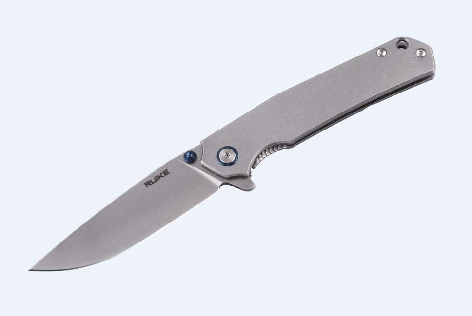 Ruike P801-SF Αναδιπλούμενο Μαχαίρι, ασημί