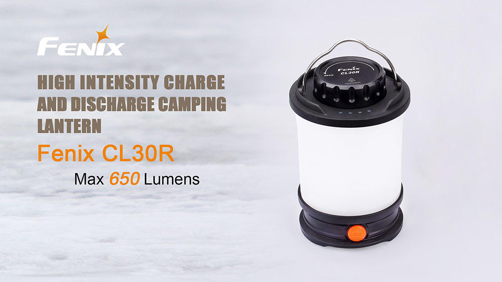 Fenix CL30R lanterna ricaricabile 650 lumen