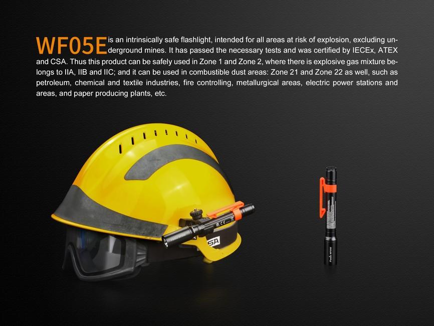 Fenix WF05E torcia elettrica professionale