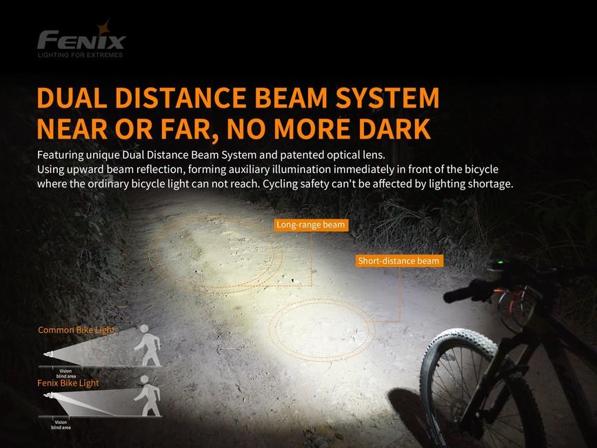 Fenix BC30 v2.0 luce ricaricabile per bicicletta