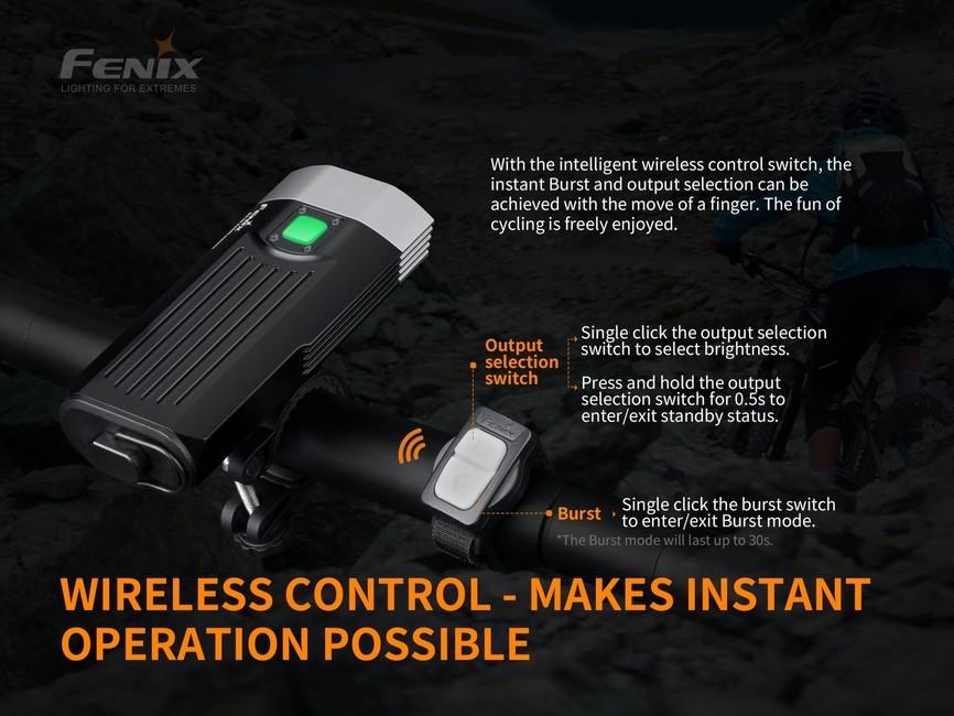 Fenix BC30 v2.0 luce ricaricabile per bicicletta