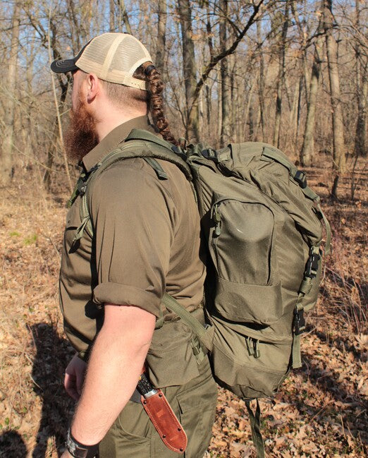 Mil-Tec Ranger zaino militare 75l, nero