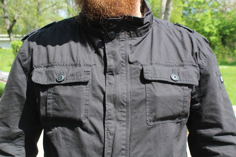 Brandit Britannia giacca mezza stagione, darkcamo