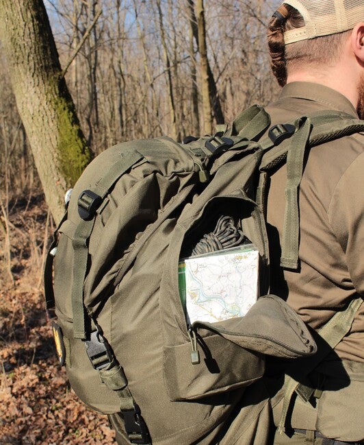Mil-Tec Ranger zaino militare 75l, nero
