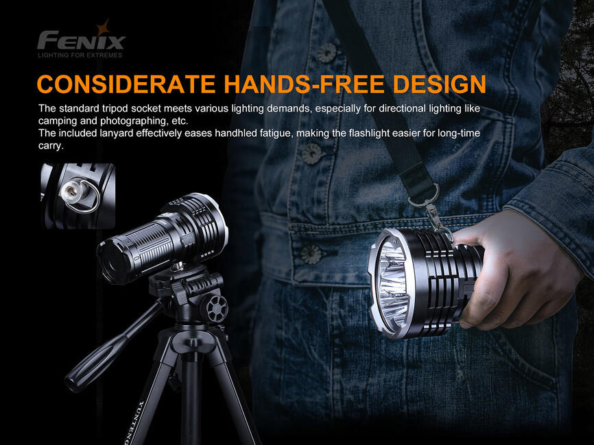 Fenix LR50R torcia elettrica ultra potente