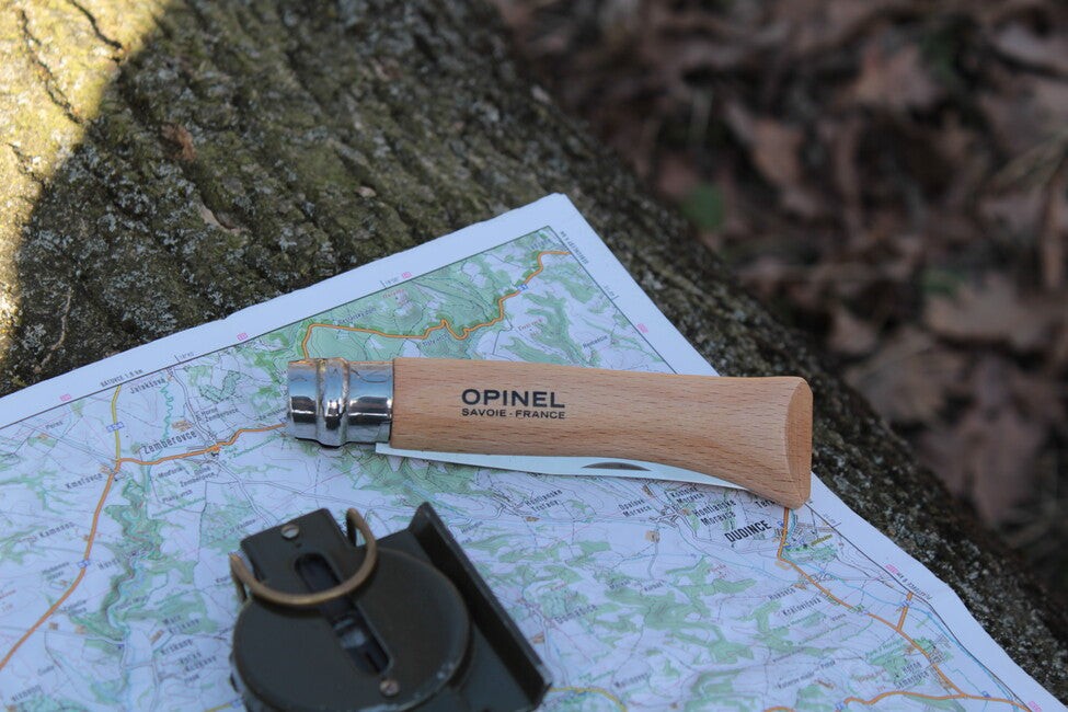 Opinel N9 coltello pieghevole inox, 21cm