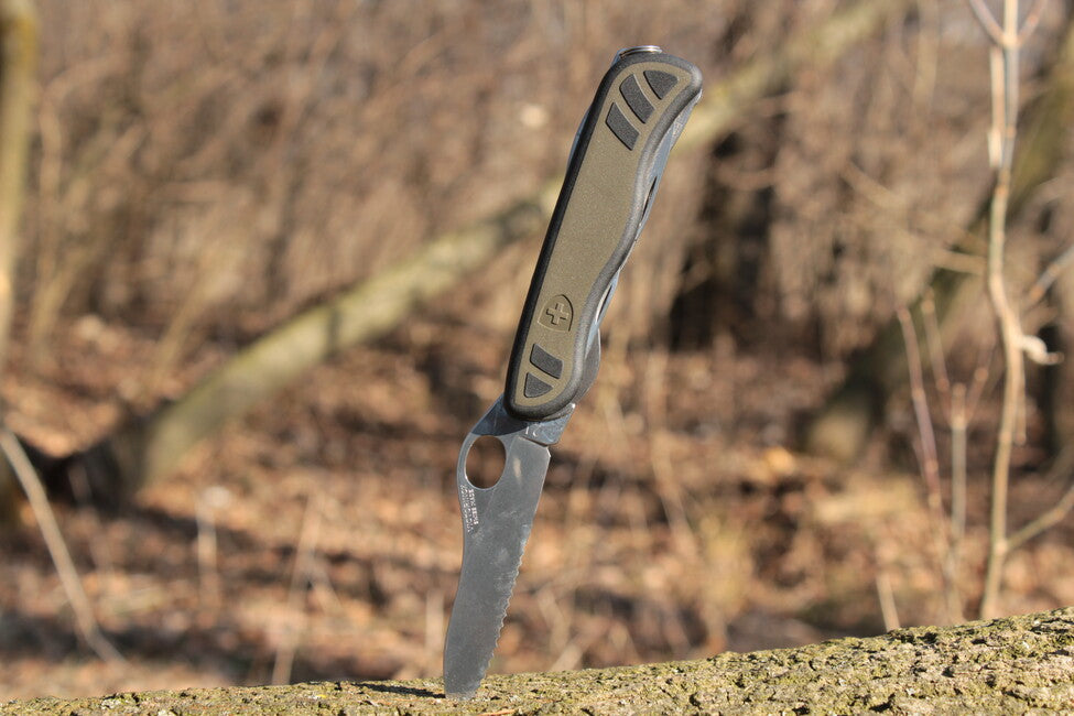 Victorinox coltello tascabile 111mm swiss army, verde-nero