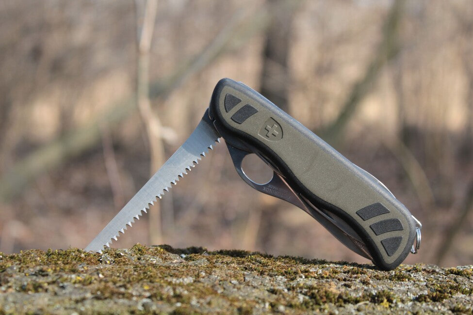 Victorinox coltello tascabile 111mm swiss army, verde-nero