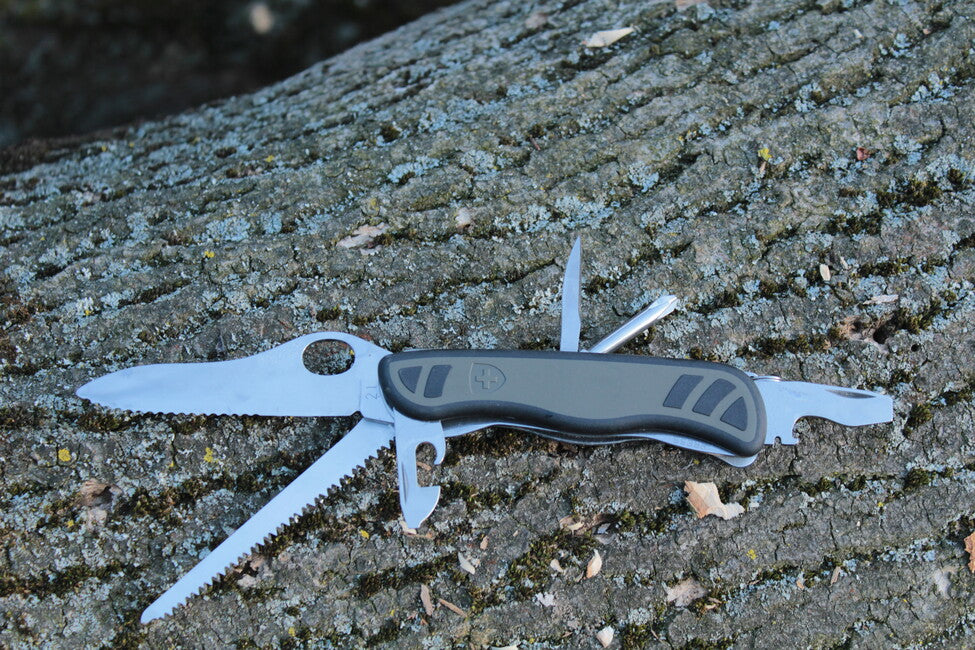 Victorinox coltello tascabile 111mm swiss army, verde-nero