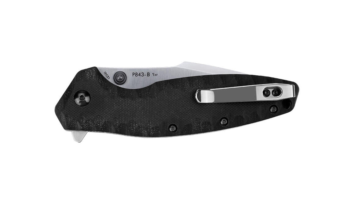 Ruike P843 coltello tascabile, nero
