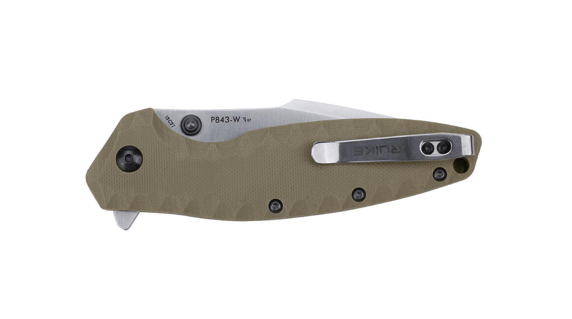 Ruike P843 coltello tascabile, nero