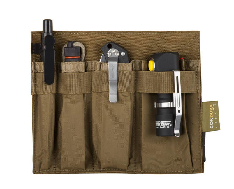 Helikon-Tex Insert Organizer grande con velcro, grigio ombra