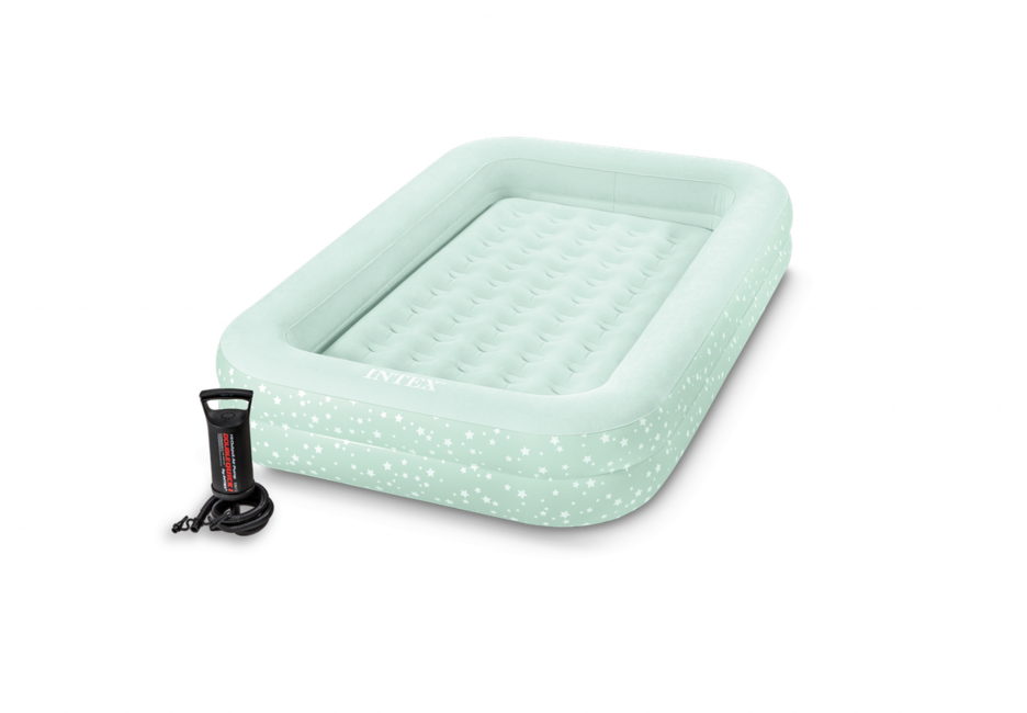 Intex Letto gonfiabile per bambini Kidz Travel Bed Set con pompa