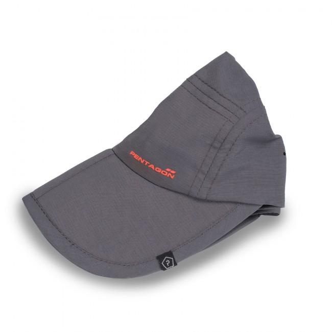 Pentagon Zakros cappellino pieghevole, grigio