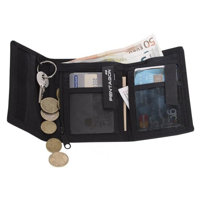 Pentagon Stater 2.0 portafoglio con velcro, coyote