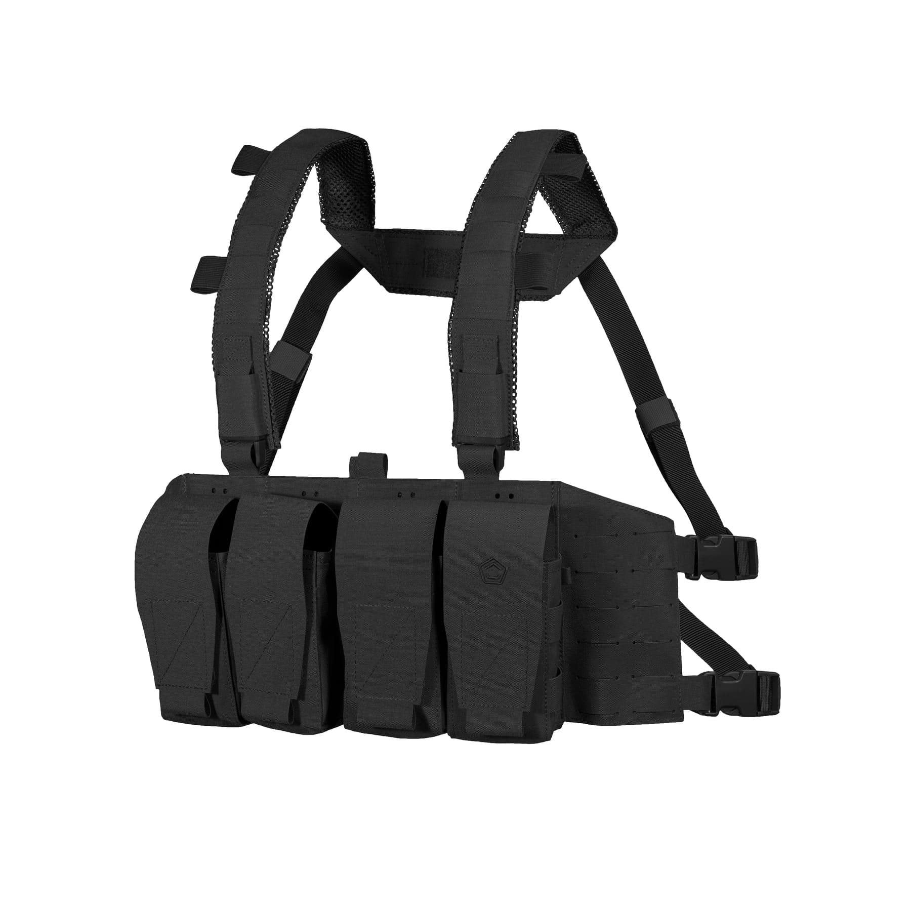 Pentagon Amina Hybrid Recon Chest Rig, nera