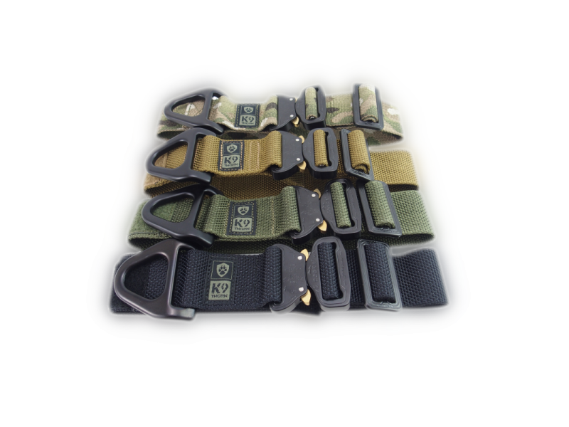 K9 Thorn Alpha collare con fibbia cobra, nero