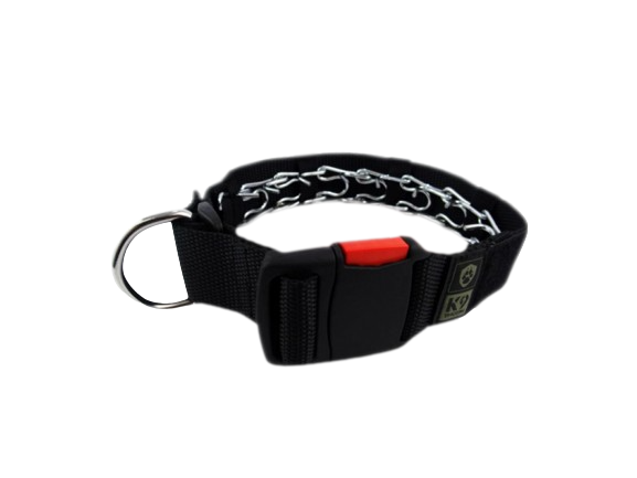 K9 Thorn Collare a punte con fibbia itw nexus, nero