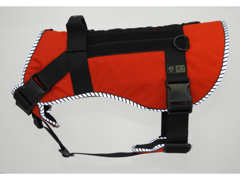 K9 Thorn Echo M imbracatura con elemento riflettente, rosso