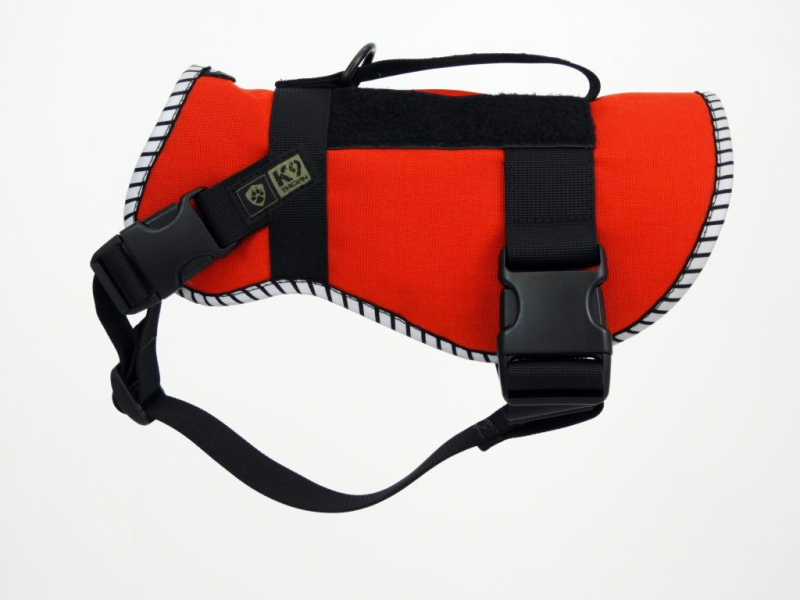 K9 Thorn Echo S imbracatura con elemento riflettente, rosso