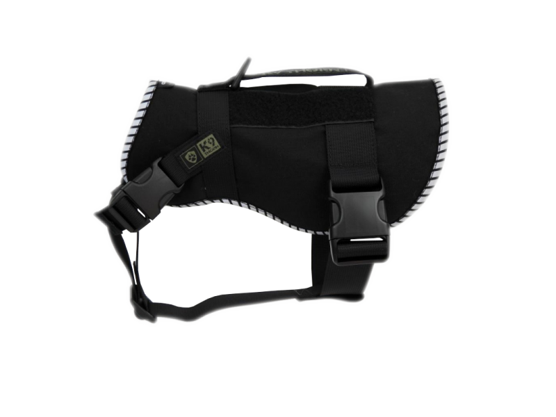 K9 Thorn Echo S imbracatura con elemento riflettente, nero