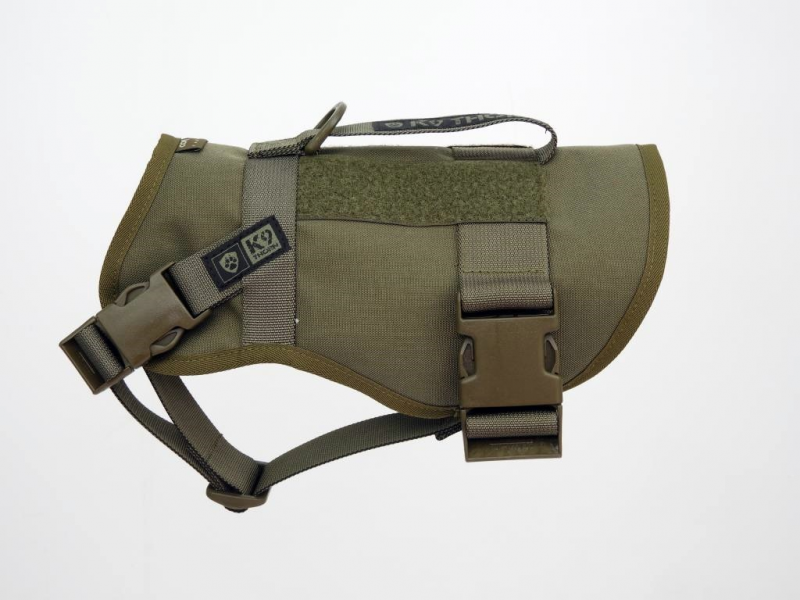 K9 Thorn Echo S imbracatura con elemento riflettente, oliva