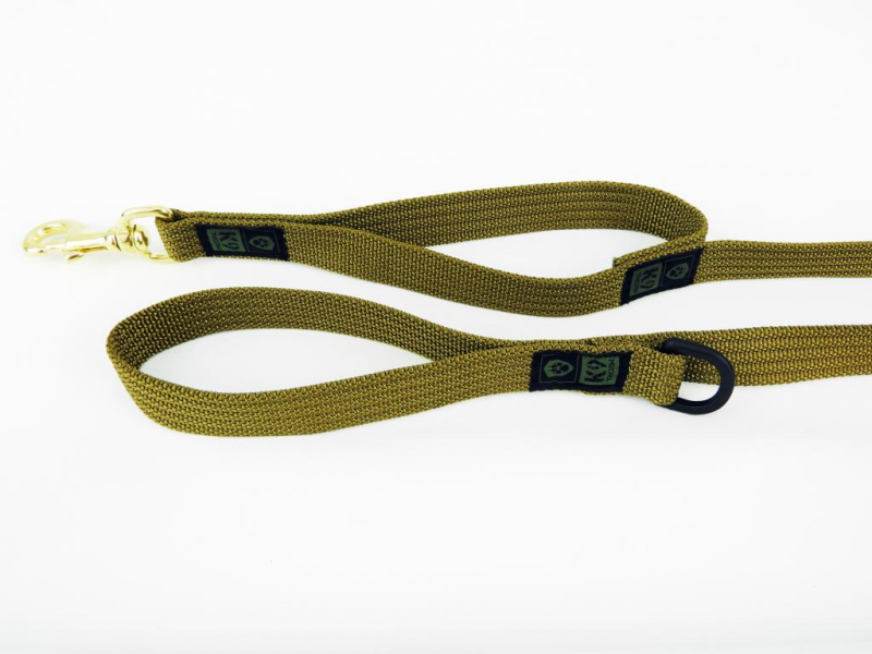 K9 Thorn Guinzaglio con 2 maniglie 100 cm, coyote