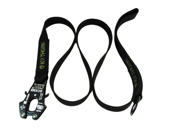 K9 Thorn K9 Thorn guinzaglio con moschettone kong frog, nero, XL