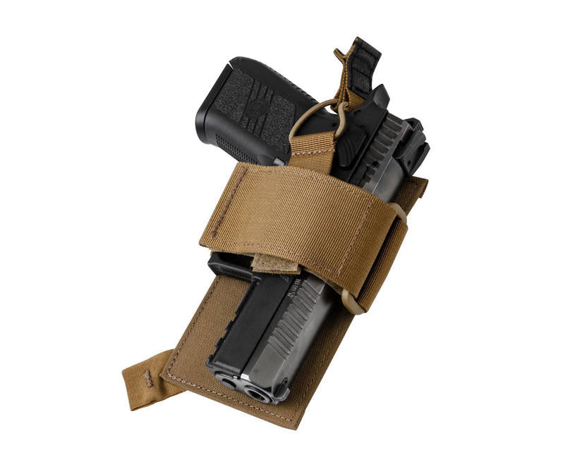 Helikon-Tex Fondina per pistola a inserto rovesciato con chiusura a velcro, nera