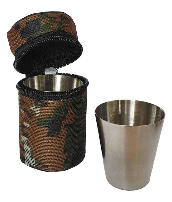 Bicchiere Kali con manicotto, 0,25dcl bosco digitale