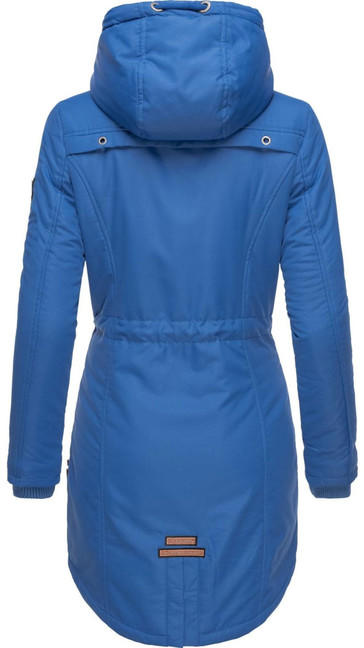 Marikoo Kamii giacca invernale da donna con cappuccio, blu