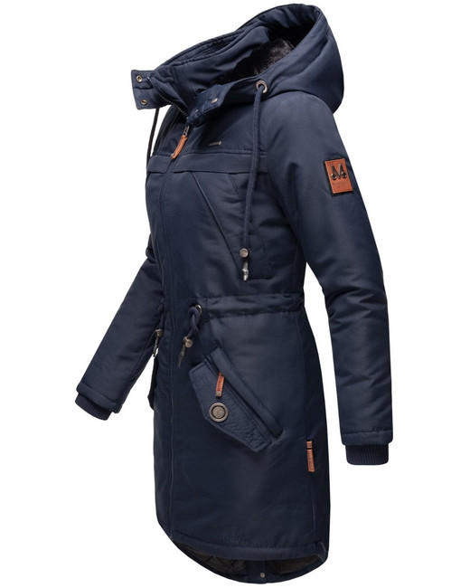 Marikoo Kamii giacca invernale con cappuccio, navy