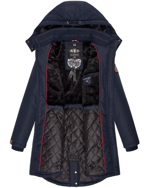 Marikoo Kamii giacca invernale con cappuccio, navy