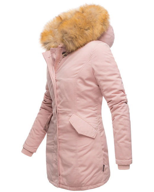 Marikoo Karmaa giacca invernale da donna con cappuccio, rosa