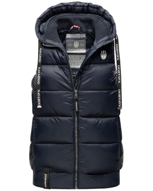 Navahoo Kassidy gilet con cappuccio da donna, navy