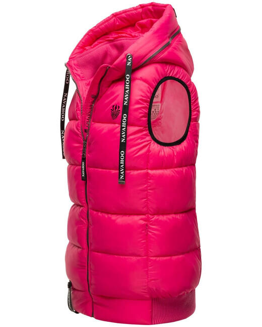 Navahoo Kassidy gilet con cappuccio da donna, rosa