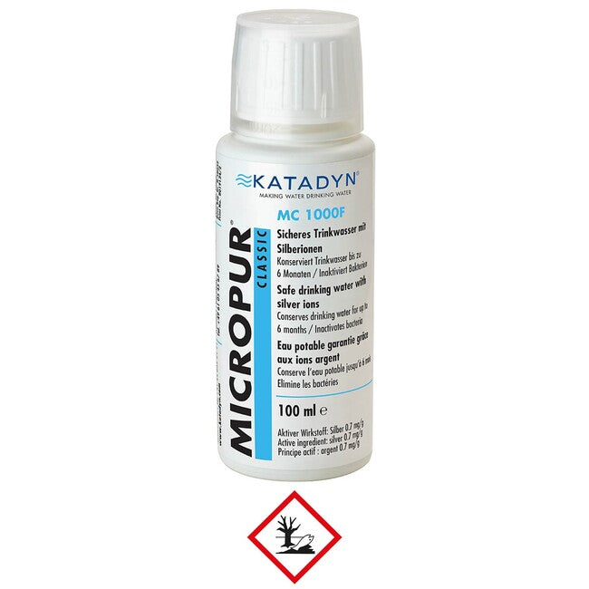 Katadyn Micropur MC 1000F conservante per acqua potabile, 100 ml