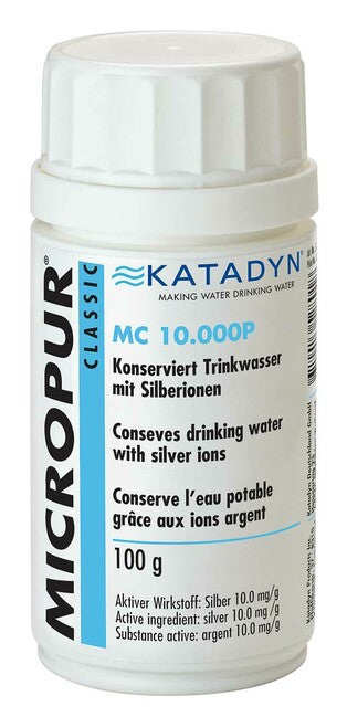 Katadyn Micropur MC 10.000P disinfezione dell'acqua, 100g