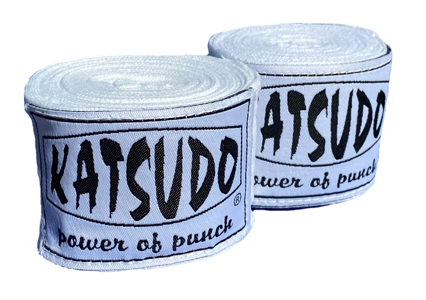 Katsudo Box bandage elastico 250 cm, bianco