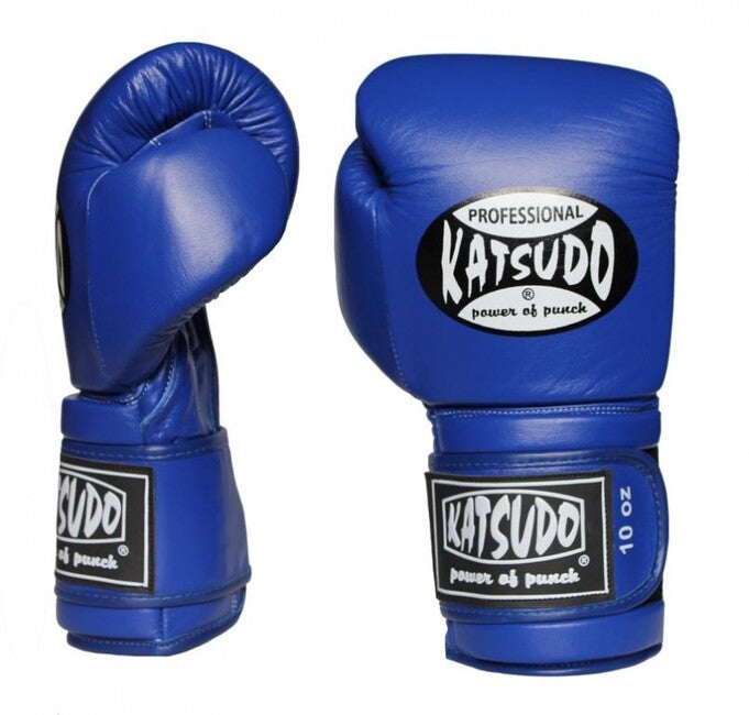 Katsudo Professional II guantoni da boxe, blu