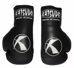 Katsudo Jumbo guanti da boxe, neri