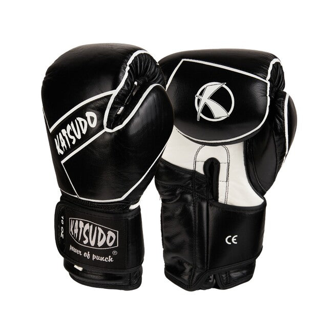 Katsudo Legion guanti da boxe, neri