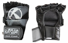 Katsudo Challenge guanti da mma, neri