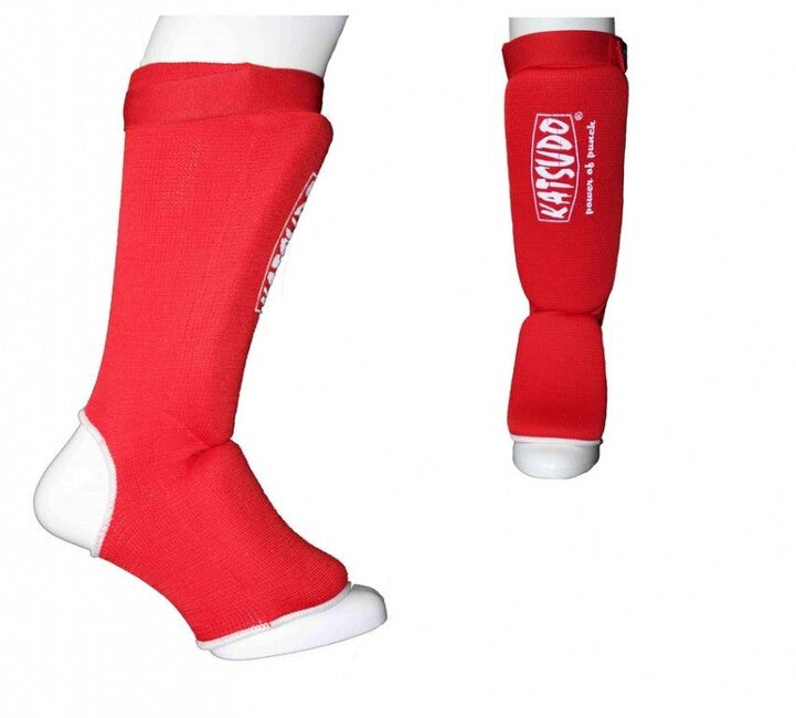 Katsudo Strike parastinchi e tibie, rosso