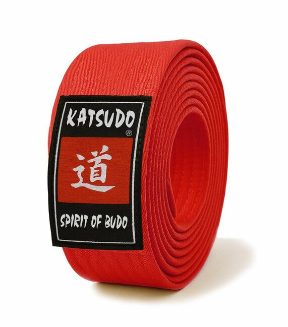 Katsudo Obi cintura, rossa