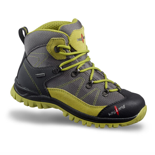 Kayland Cobra K Kid trekking per bambini nella natura, grigio-lime 018018301
