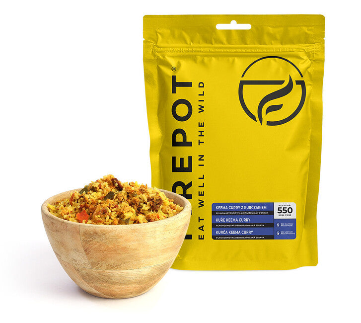 Firepot Keema al curry con pollo, 135g