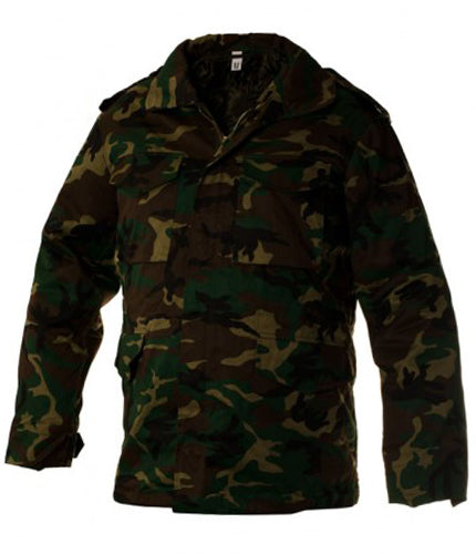 O&T Kennedy giacca mezza stagione con interno rimovibile, woodland