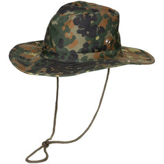 MFH Bush Hat with Drawstring, BW Camo